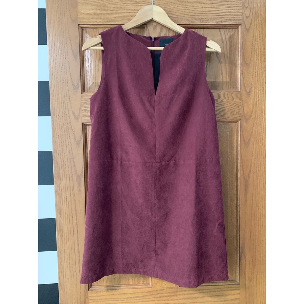 Lumiere maroon dress